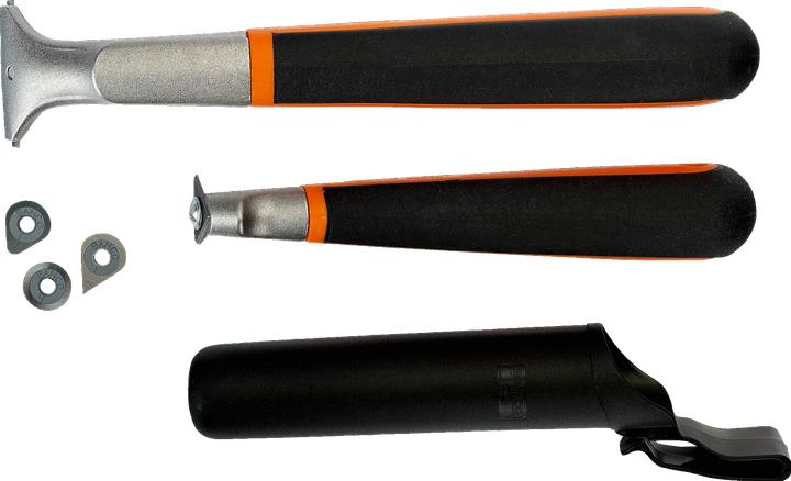 Produktbild Bahco ERGO Präzisionsfarbschaber-Satz mit Zwei-Komponenten-Griff, 265 mm × 145 mm × 50 mm