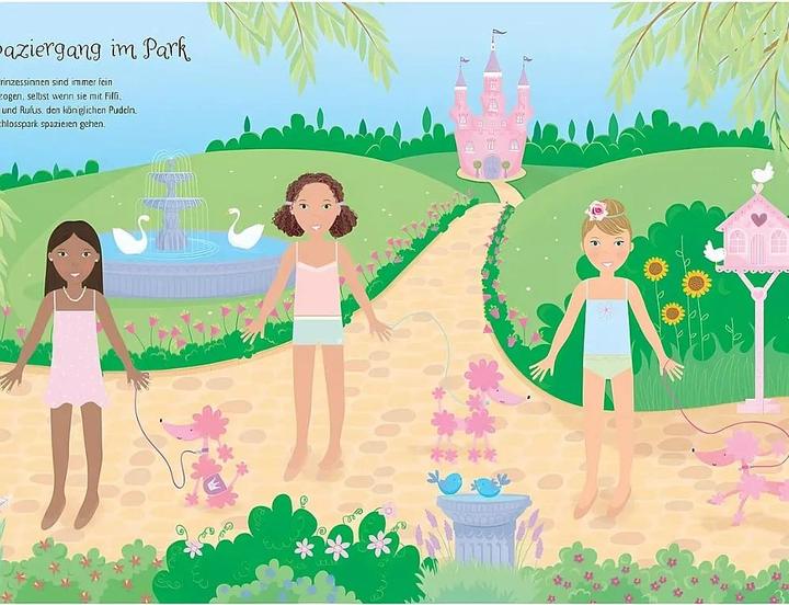 Produktbild Mein Anziehpuppen-Stickerbuch: Prinzessinnen