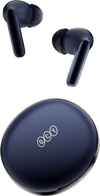 QCY Écouteurs TWS T13 ANC2, ANC (bleu) (ANC, 7 h, Sans fil)