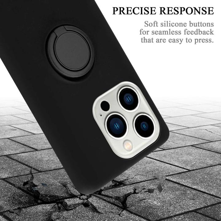 Immagine prodotto Cadorabo Custodia per Apple iPhone 14 PRO MAX in TPU Liquid Ring in stile custodia in silicone (Apple iPhone 14 Pro Max)