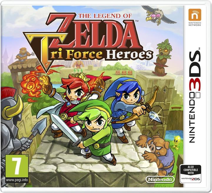 Produktbild Nintendo The Legend of Zelda: Tri Force Heroes (3DS, EN)