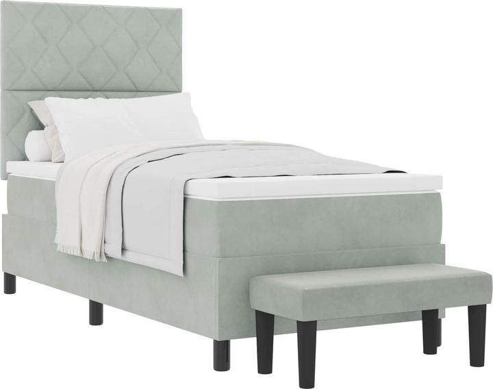 Produktbild vidaXL Boxspringbett (90 x 190 cm)