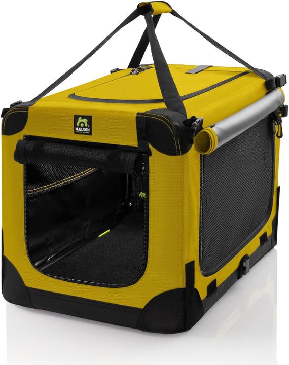 Produktbild Maelson Soft Kennel Hundebox in 3 Grössen - Saffron Yellow (Hund, Atmungsaktiv, Waschbar)