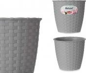 Kerbl inter/exter natur blumentopf 14 durchmesser grau (14 cm)