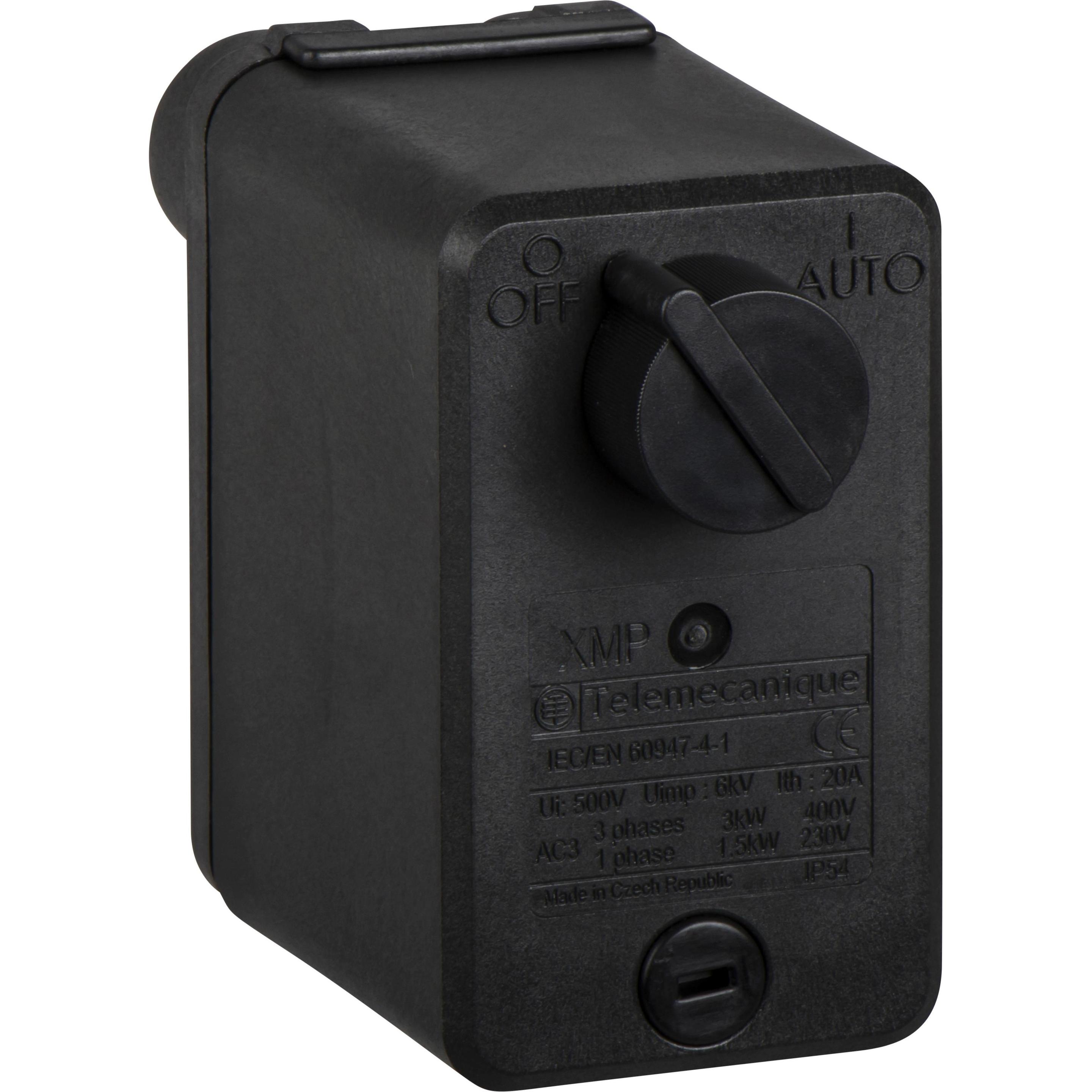 Thumbnail - Schneider Electric XMP-Druckschalter, 12 Bar, G 1/4 Zoll XMPR12B2133, Taster + Schalter