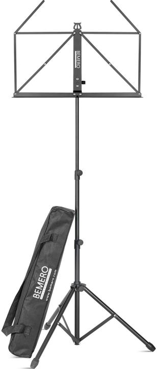 Bemero Notenständer MSS-3095BK schwarz