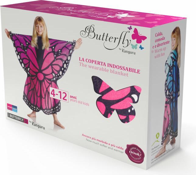 Actual product image Imagetoys KANGURU Summer Fugl Børne Plaid/Taeppe (80 x 90 cm)