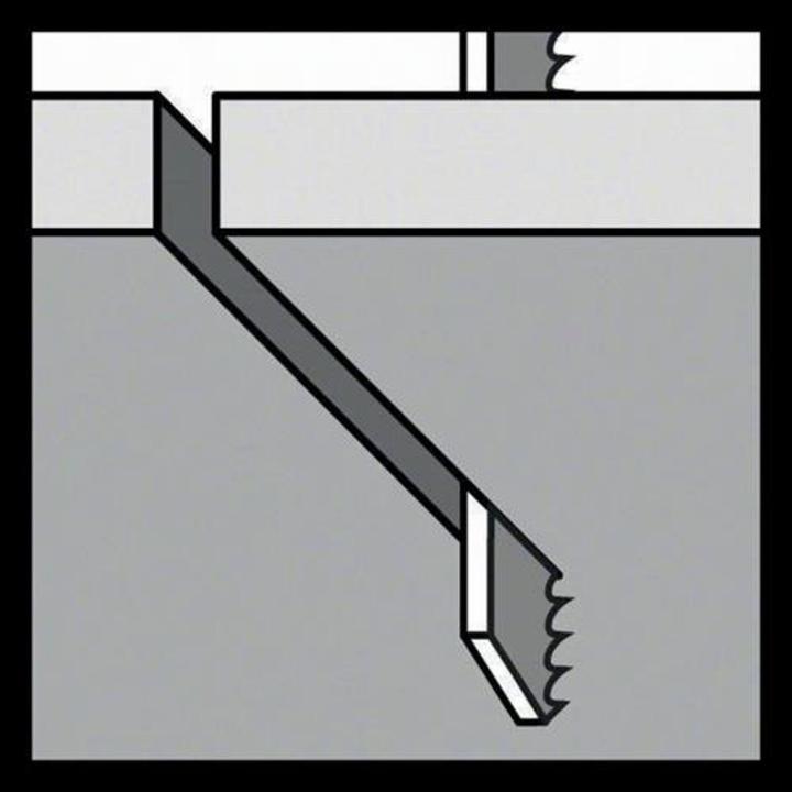 Produktbild Bosch Professional Zubehör PRO Metal Pipes and Profiles T321BF Stichsägeblatt, 132 mm, 5-tlg.