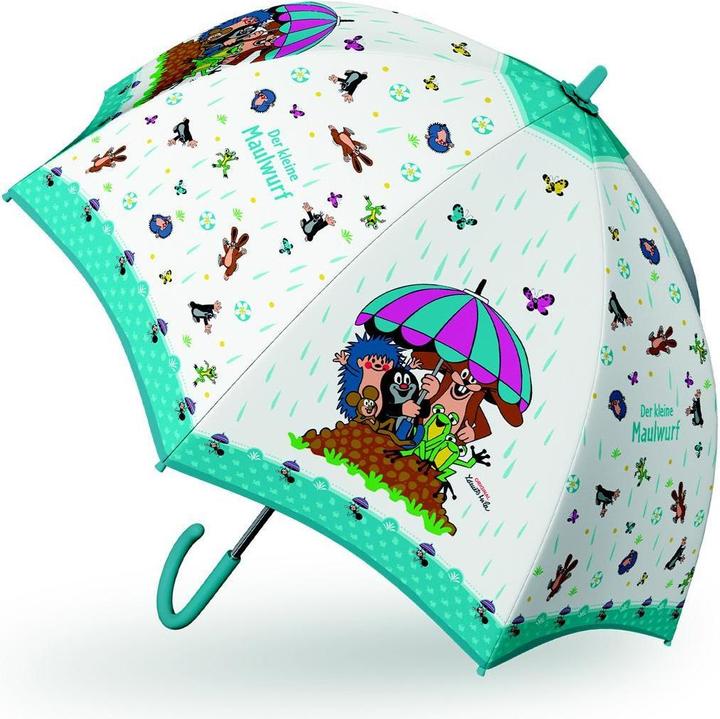 Produktbild Der kleine Maulwurf - Regenschirm, blau (65cm)