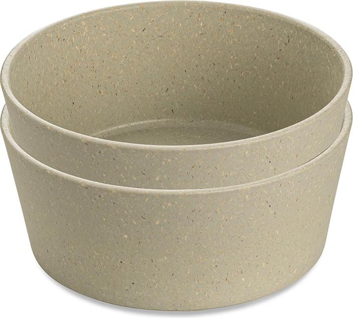 Actual product image Koziol Bowl Connect 400 ml, 2 pieces, Red (12.30 cm, 0.40 l, 2 x)