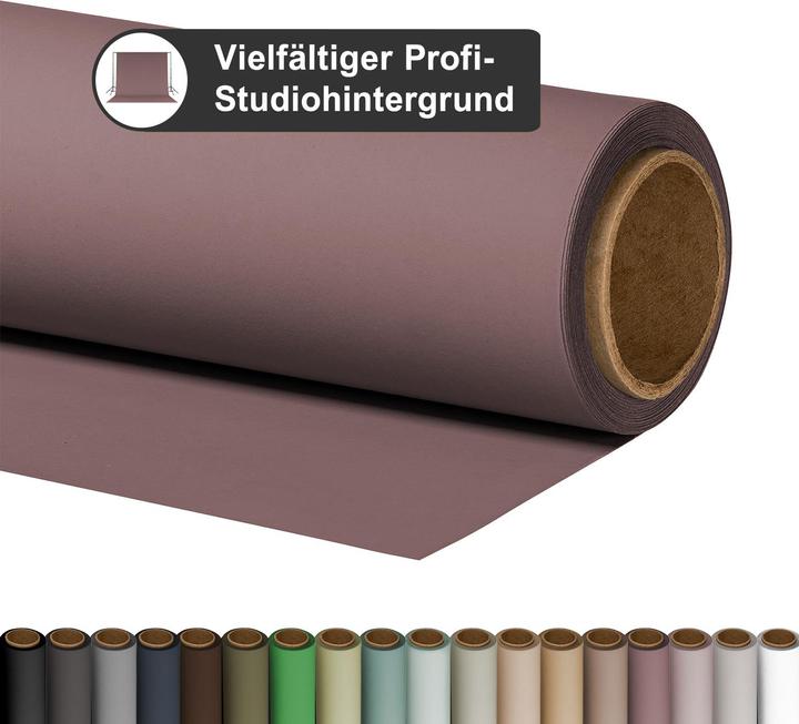 Image du produit Walimex pro Carton de fond 2,72x10m, deep mauve (272 cm)