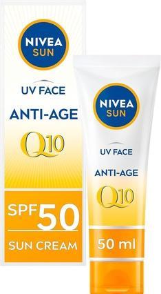 Produktbild NIVEA Sun UV Face Anti-Age Q10 (Sonnencreme Gesicht, SPF 50, 50 ml)