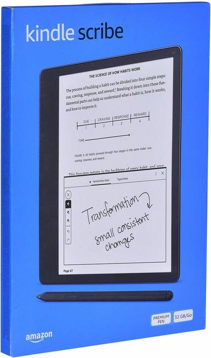 Produktbild Amazon Kindle Scribe (10.20", 32 GB, Schwarz)