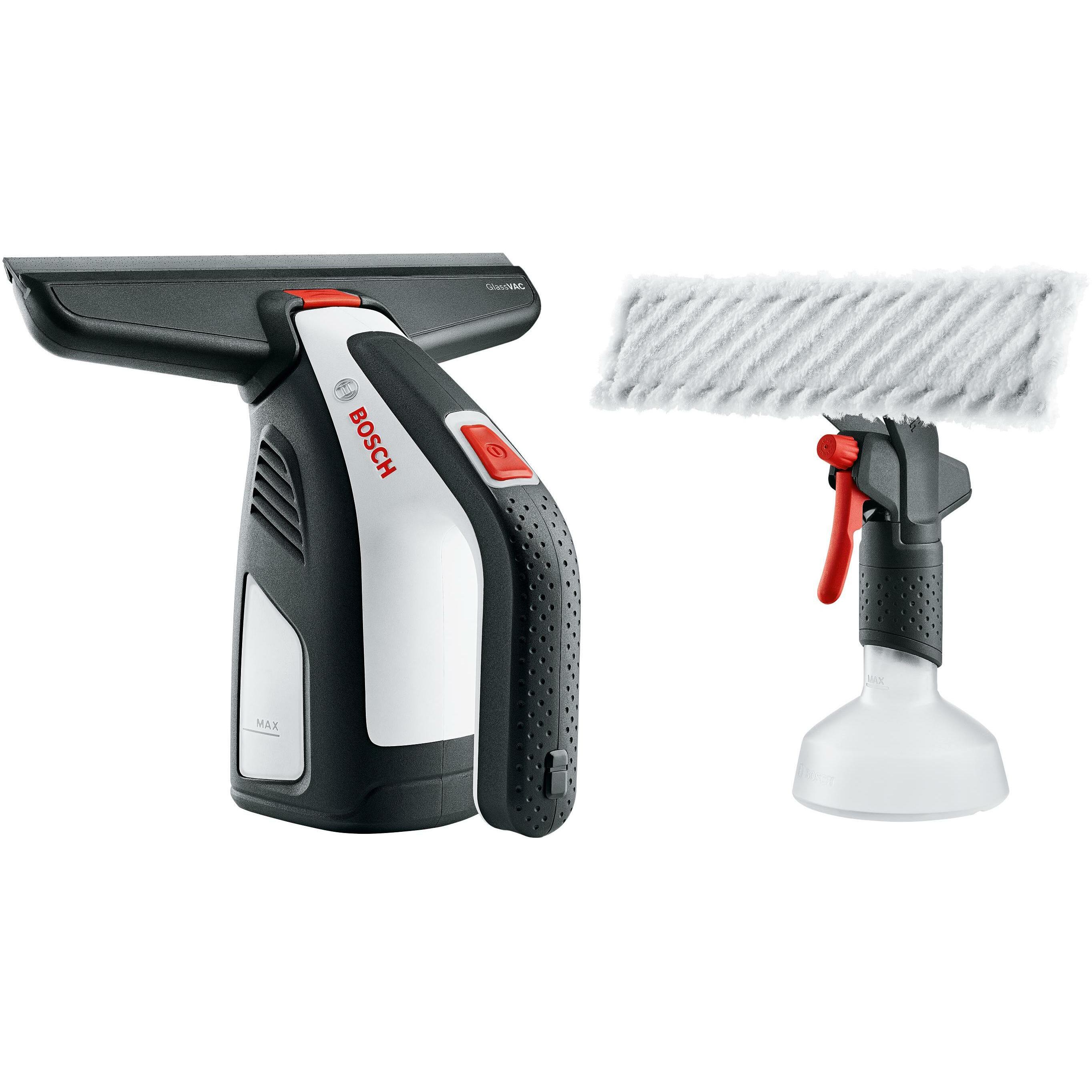 Bosch Home & Garden Glas Vac Solo Plus, Ruitenreiniger, Wit, Zwart