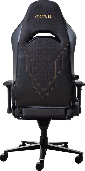Produktbild Trust GXT 721 Ruya Pro, Universal-Gamingstuhl, 150 kg, 195 cm, Schwarz, Aluminium, Schwarz