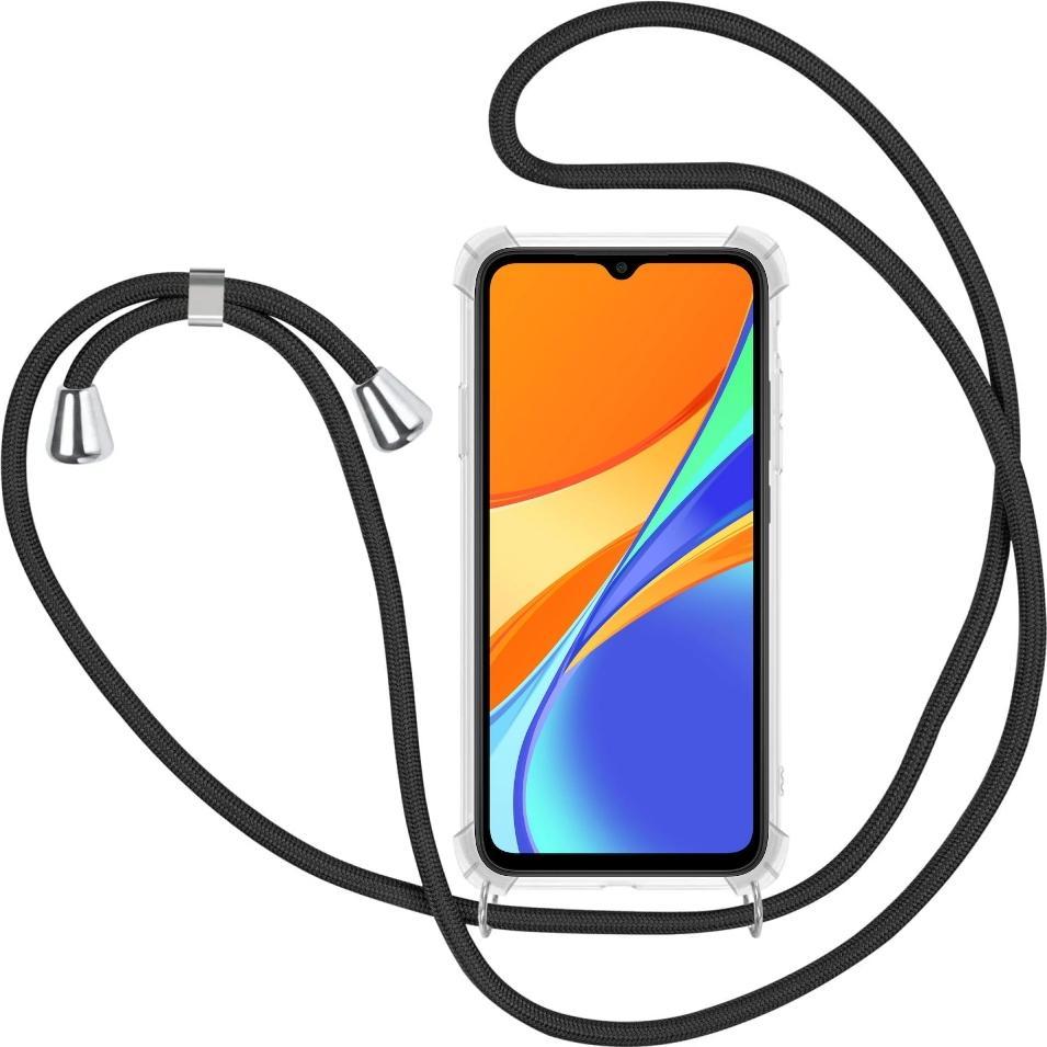 Screenguard Xiaomi Redmi 9C Loopster Necklace Hülle, Handykette, Transparent