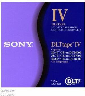 Actual product image Sony DLT 35/70 GB - (DLT IV, 40 GB)