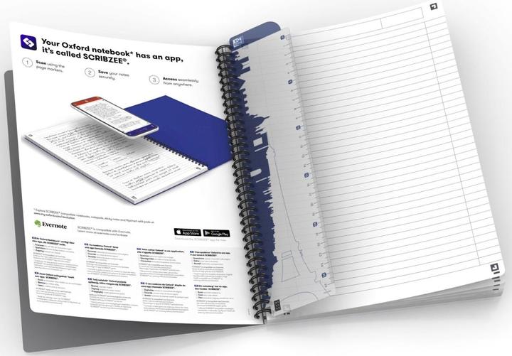 Produktbild Oxford Spiralbuch MyColours (A5, Liniert, Weicher Einband)