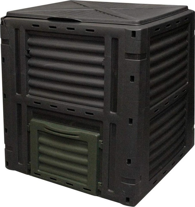 GreenGarden Garden Composter 450L 80x 80x 81cm black (450 l)