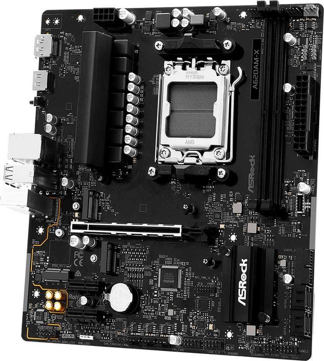 Productafbeelding AsRock A620AM-X AM5 mATX HDMI/DP DDR5 (AM5, AMD A620, mATX)