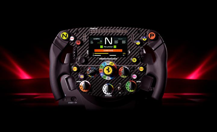 Actual product image Thrustmaster AddOn Thrustm. Ferrari SF1000 Edition-WO Lenkrad (PS5/PC) retail (PC, PS4, PS5)