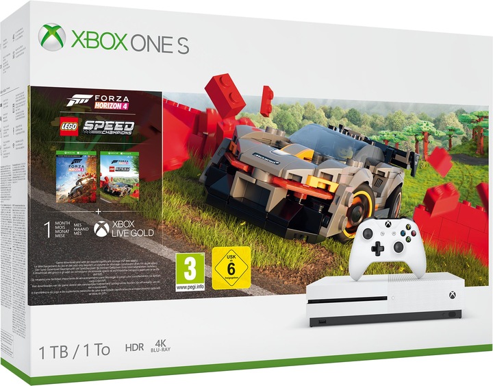 Actual product image Microsoft Xbox One S - Forza Horizon 4 Lego Bundle