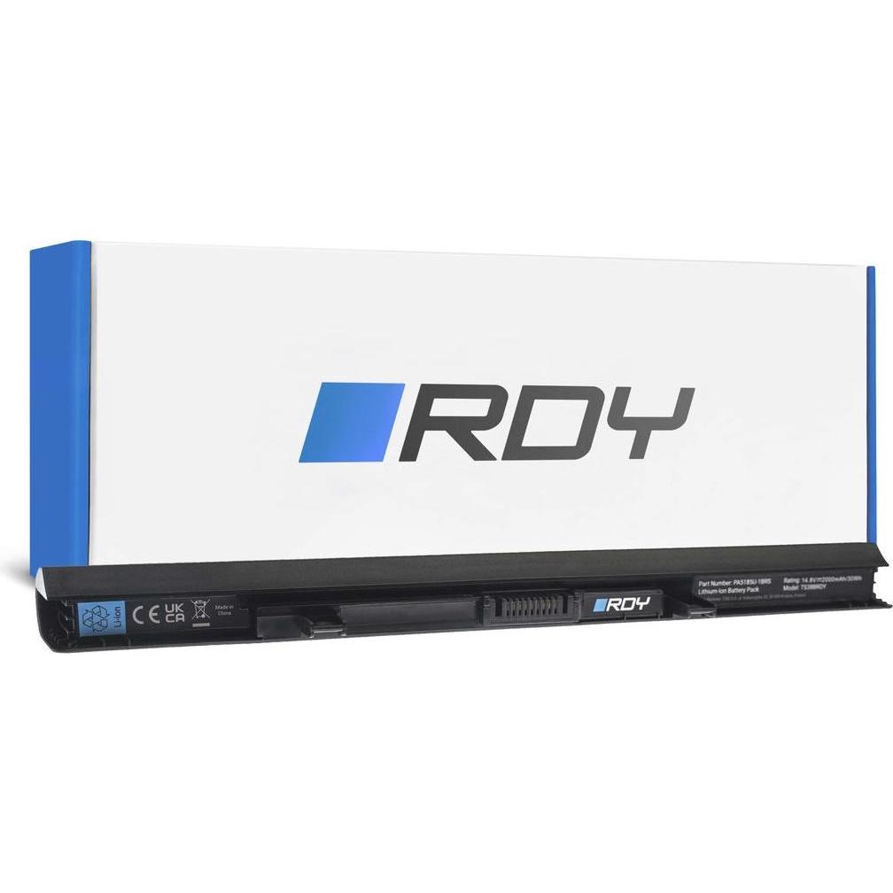 GreenCell RDY Batteria portatile 2000mAh 14.4V PA5185U-1BRS per Toshiba Satellite C50-B C50D-B (2000 mAh), Batteria per notebook