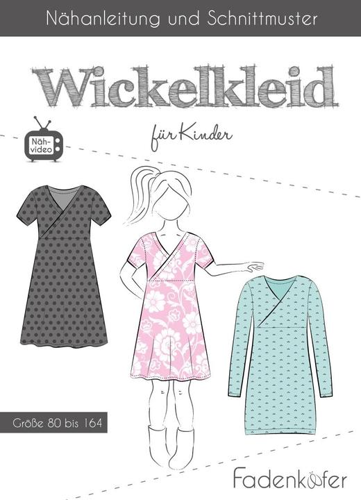 Actual product image Fadenkäfer Pattern Wrap Dress