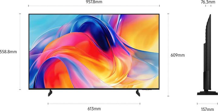 Actual product image Samsung UE43M70HAUXXN (43", M70H, Mini-LED, 4K, 2026, CH)