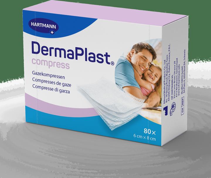 Actual product image DermaPlast Gauze compresses
