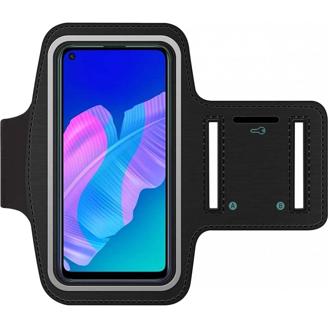 Thumbnail - SmartFitness Huawei P40 Lite E Handy Sport Armband, Smartphone Sportarmband, Schwarz