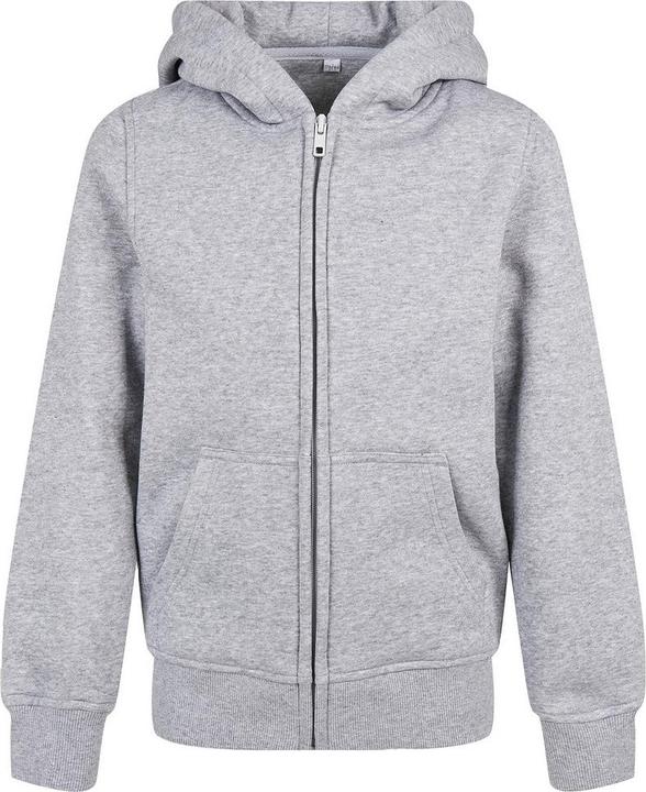 Image du produit Build Your Brand Basic Hoodie avec fermeture éclair sur toute la longueur (116)