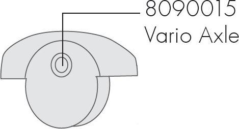 Katadyn Vario Zentralachse