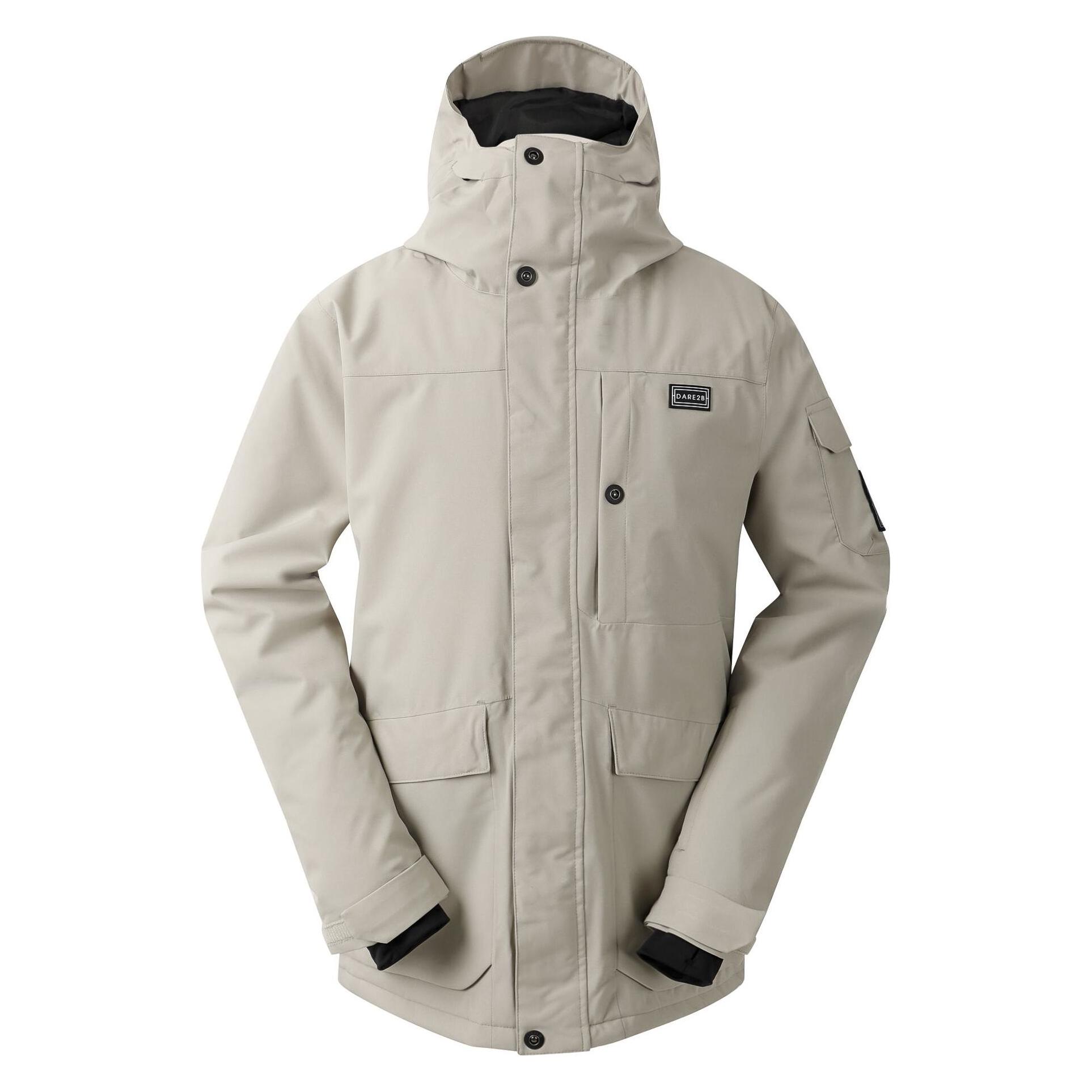 Dare2b, Herren, Skijacke, Twin Tip (3XL), Grau, 3XL