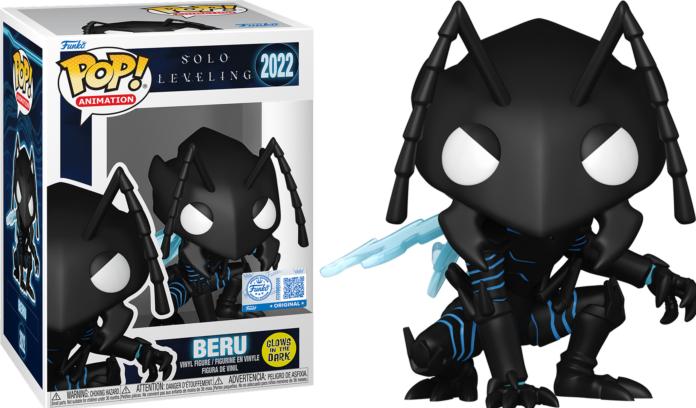 Actual product image Funko POP! Solo Leveling Beru Exclusive Phosphorescente