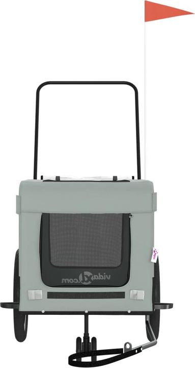 Immagine prodotto vidaXL Fahrradanhänger Hund