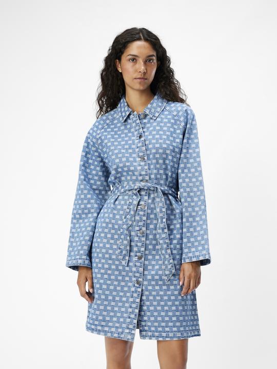 Produktbild Object Gemusterte Jeanskleid (XS)
