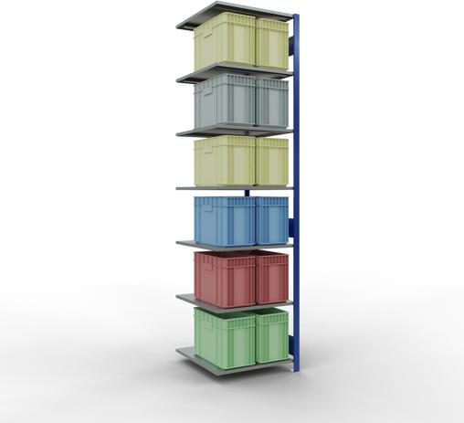 Image du produit Schulte Lagertechnik Système enfichable Élément suivant MULTIplus150 avec traverse de longueur