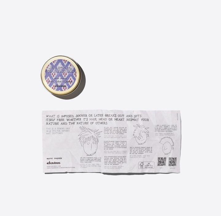 Actual product image Davines Strong Dry (Hair wax, 75 ml)