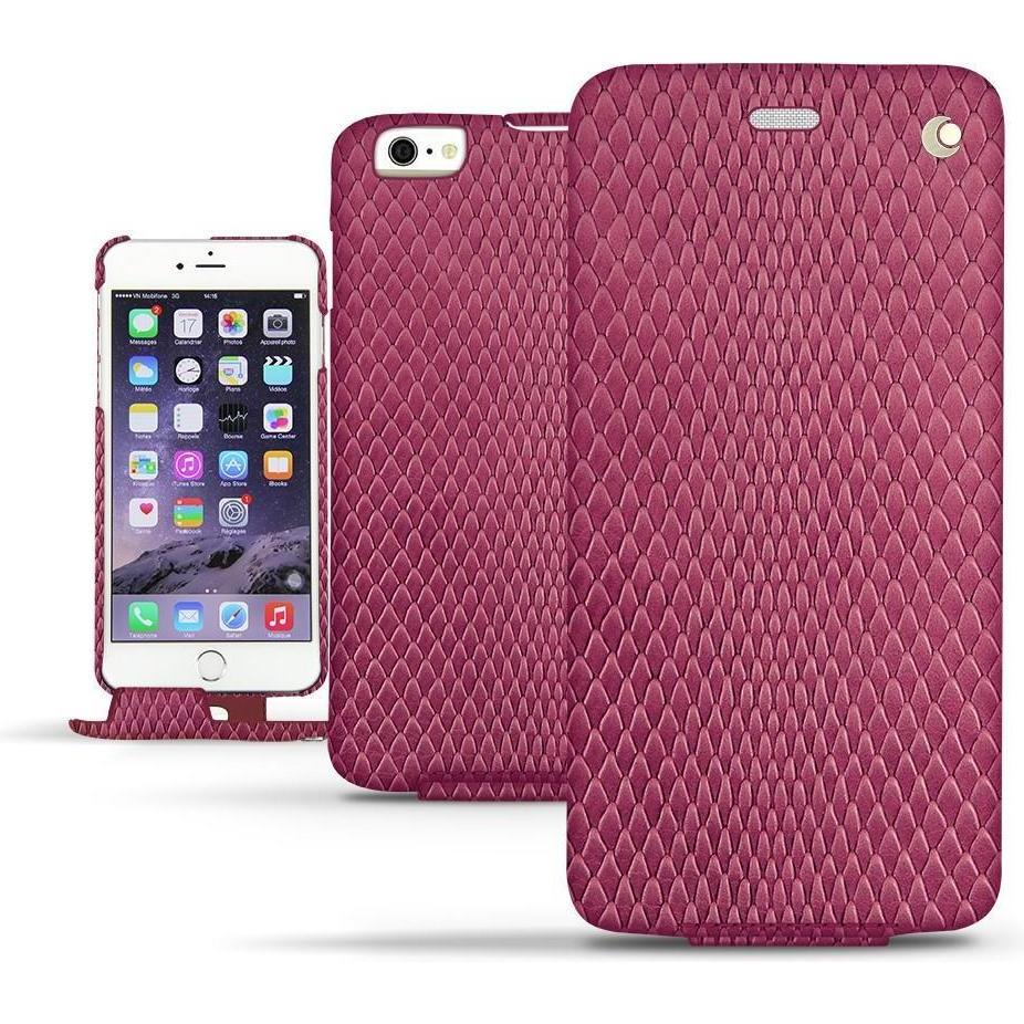 Noreve Lederschutzhülle vertikal (Apple iPhone 6s Plus), Smartphone Hülle, Rosa