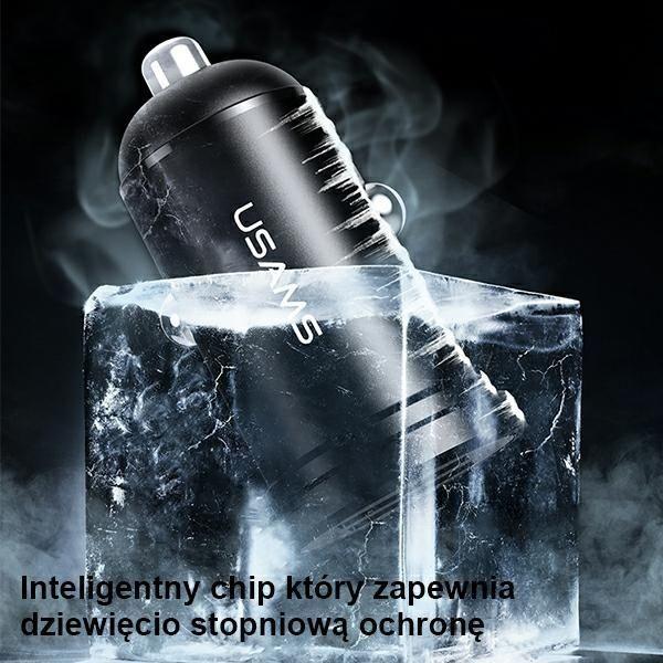 Image du produit Usams chargeur sam. 2xUSB 2,4A Mini czarnyblack CC114TC01 USCC114