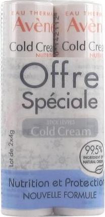 Produktbild Avène 2er-Set Lippenpflege-Stifte Cold Cream - 2 x 4 g (Lippenpflege Stick)