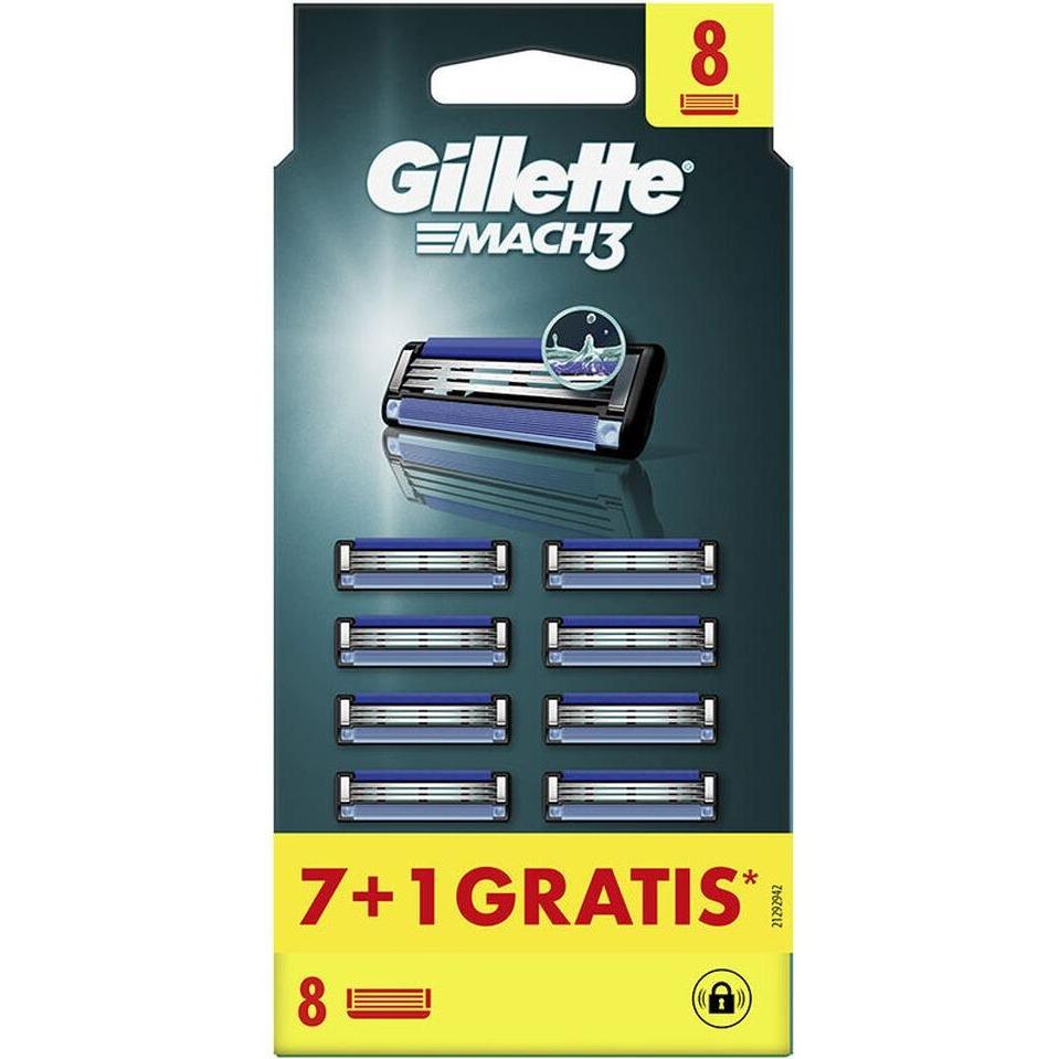 Gillette, Lametta, MACH 3 Ladegerät 8 Ersatzteile (8x)