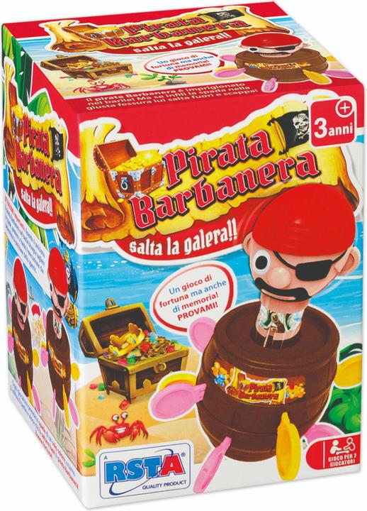 Rs Toys Gioco Pirata Barbanera Piccolo Display 6 Pz