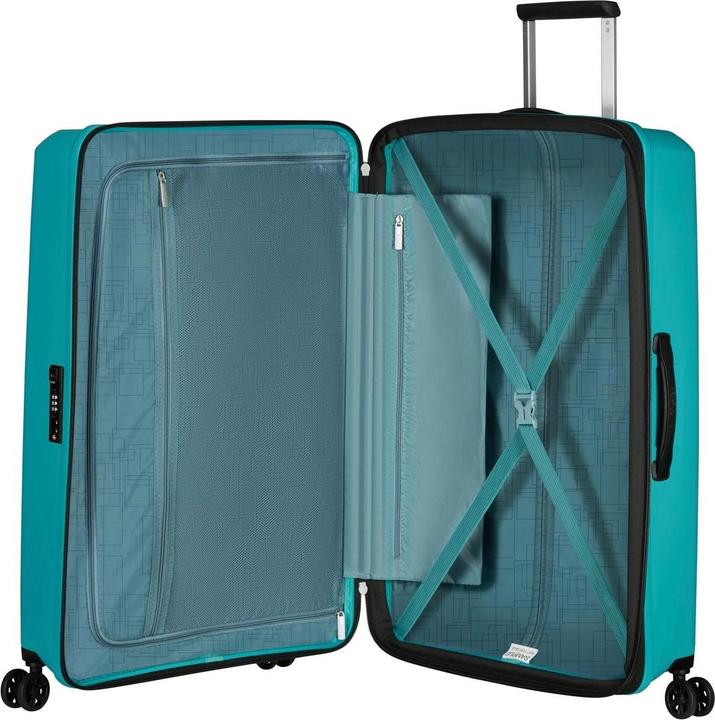 Produktbild American Tourister Reisekoffer Aerostep 101.5 L, Turquoise Tonic (101.50 l)