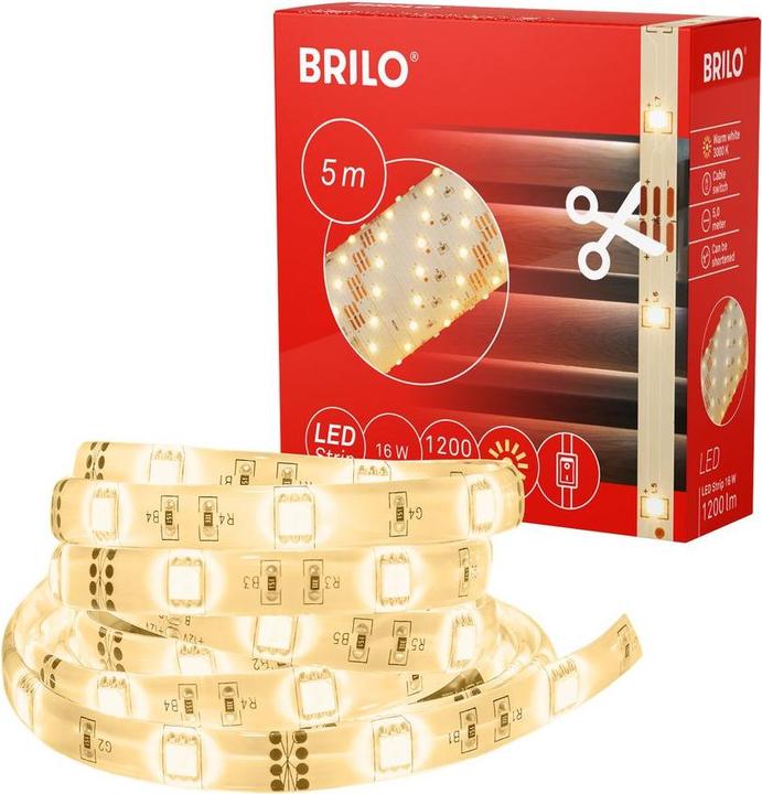 Produktbild Briloner Superline (Warmweiss, 500 cm, Indoor)