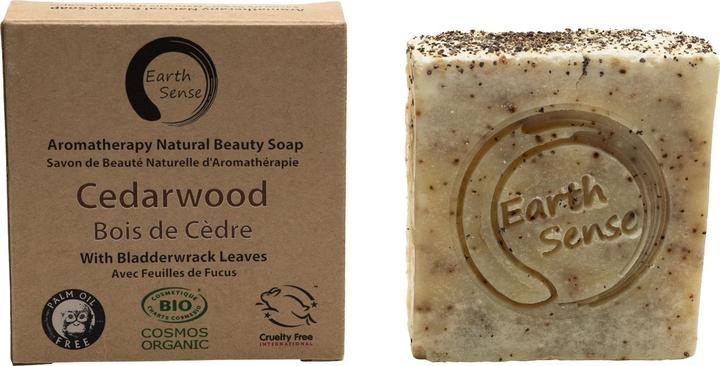 Image du produit Natura Punto Savon solide bio sans huile de palme, min. 72% d'huiles pressées à froid, parfum de cèdre (Savon dur)