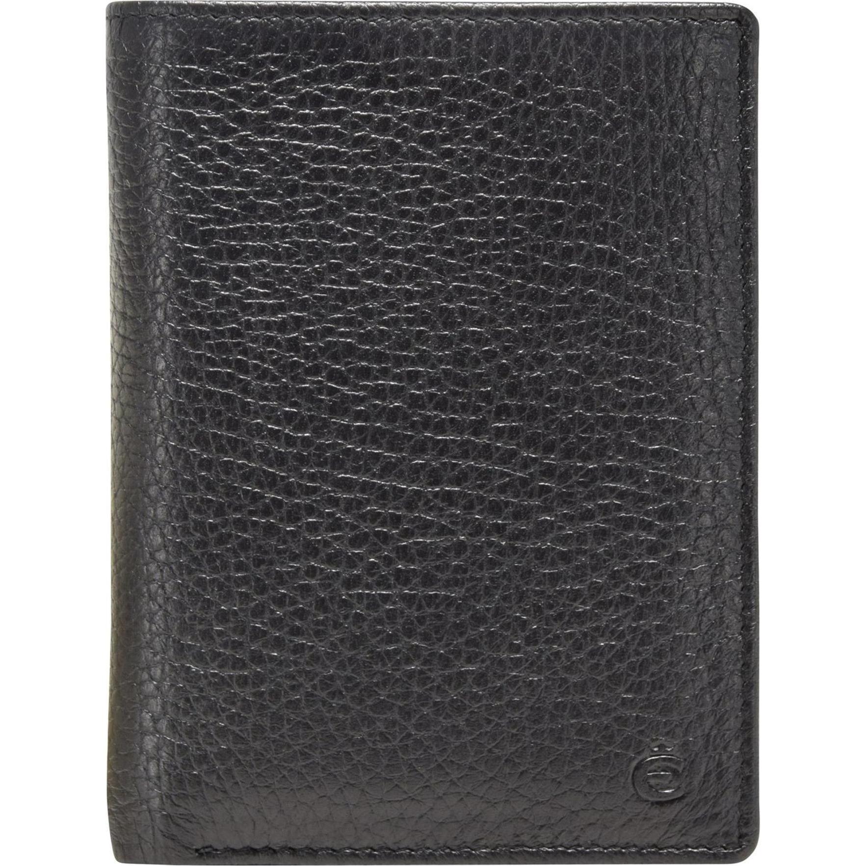 Esquire, Herren, Portemonnaie, Deer Geldbörse Leder 9 cm, Schwarz