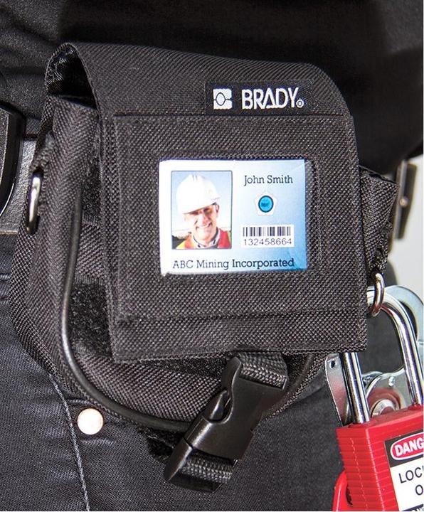 Immagine prodotto Brady Astuccio da cintura personalizzato, nero (senza contenuto) (1 pezzo)