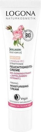 Actual product image Logona Tinted Firming BIO Moisturising Cream Rose & Apple - 30ml - (30 ml, Tinted Day Cream)